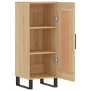 skænk 34,5x34x90 cm konstrueret træ sonoma-eg