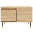 sofabord 55x55x36,5 cm konstrueret træ sonoma-eg