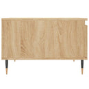 sofabord 55x55x36,5 cm konstrueret træ sonoma-eg