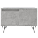 sofabord 55x55x36,5 cm konstrueret træ betongrå