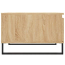sofabord 55x55x36,5 cm konstrueret træ sonoma-eg