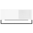 sofabord 80x80x36,5 cm konstrueret træ hvid
