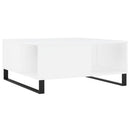 sofabord 80x80x36,5 cm konstrueret træ hvid