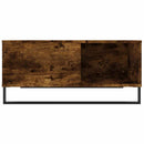 sofabord 80x80x36,5 cm konstrueret træ røget egetræsfarve