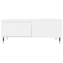 sofabord 90x50x36,5 cm konstrueret træ hvid