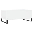 sofabord 90x50x36,5 cm konstrueret træ hvid
