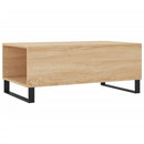 sofabord 90x50x36,5 cm konstrueret træ sonoma-eg
