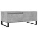 sofabord 90x50x36,5 cm konstrueret træ betongrå