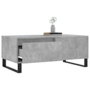sofabord 90x50x36,5 cm konstrueret træ betongrå