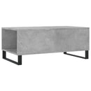 sofabord 90x50x36,5 cm konstrueret træ betongrå