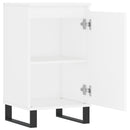 skænk 40x35x70 cm konstrueret træ hvid