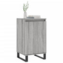 skænk 40x35x70 cm konstrueret træ grå sonoma-eg
