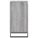 skænk 40x35x70 cm konstrueret træ grå sonoma-eg
