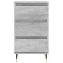 skænk 40x35x70 cm konstrueret træ betongrå