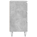 skænk 40x35x70 cm konstrueret træ betongrå