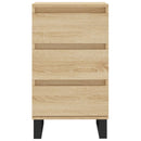 skænk 40x35x70 cm konstrueret træ sonoma-eg