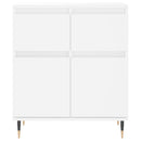 skænk 60x35x70 cm konstrueret træ hvid