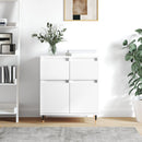 skænk 60x35x70 cm konstrueret træ hvid