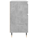 skænk 60x35x70 cm konstrueret træ betongrå