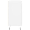 skænk 60x35x70 cm konstrueret træ hvid