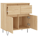 skænk 60x35x70 cm konstrueret træ sonoma-eg