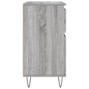 skænk 60x35x70 cm konstrueret træ grå sonoma-eg