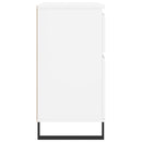 skænk 60x35x70 cm konstrueret træ hvid
