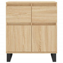 skænk 60x35x70 cm konstrueret træ sonoma-eg