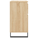 skænk 60x35x70 cm konstrueret træ sonoma-eg