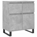 skænk 60x35x70 cm konstrueret træ betongrå