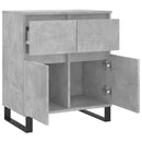 skænk 60x35x70 cm konstrueret træ betongrå