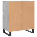 skænk 60x35x70 cm konstrueret træ betongrå