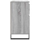 skænk 60x35x70 cm konstrueret træ grå sonoma-eg