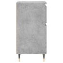 skænk 40x35x70 cm konstrueret træ betongrå