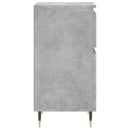 skænke 2 stk. 40x35x70 cm konstrueret træ betongrå
