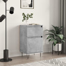 skænk 40x35x70 cm konstrueret træ betongrå