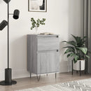 skænk 40x35x70 cm konstrueret træ grå sonoma-eg