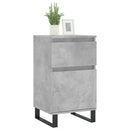 skænk 40x35x70 cm konstrueret træ betongrå