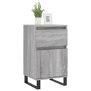 skænk 40x35x70 cm konstrueret træ grå sonoma-eg