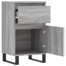 skænk 40x35x70 cm konstrueret træ grå sonoma-eg