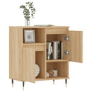 skænk 60x35x70 cm konstrueret træ sonoma-eg