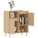 skænk 60x35x70 cm konstrueret træ sonoma-eg