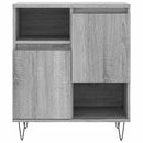 skænk 60x35x70 cm konstrueret træ grå sonoma-eg