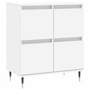 skænk 60x35x70 cm konstrueret træ hvid