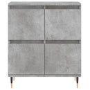 skænk 60x35x70 cm konstrueret træ betongrå