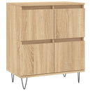 skænk 60x35x70 cm konstrueret træ sonoma-eg