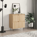 skænk 60x35x70 cm konstrueret træ sonoma-eg