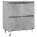 skænk 60x35x70 cm konstrueret træ betongrå
