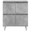 skænk 60x35x70 cm konstrueret træ betongrå
