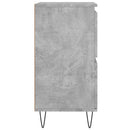 skænk 60x35x70 cm konstrueret træ betongrå